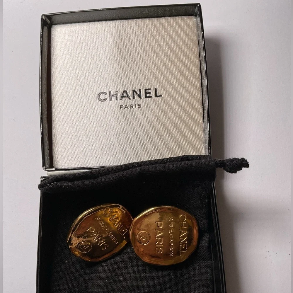 Chanel 31 Rue Cambon Paris Earrings